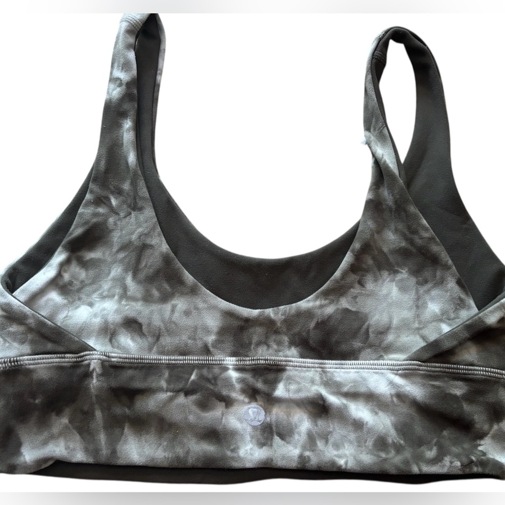 Lululemon Align Reversible Bra Light Support, A/B Cup Diamond Dye Sage Olive 8